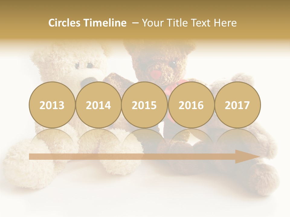 Small Fluffy Childhood PowerPoint Template