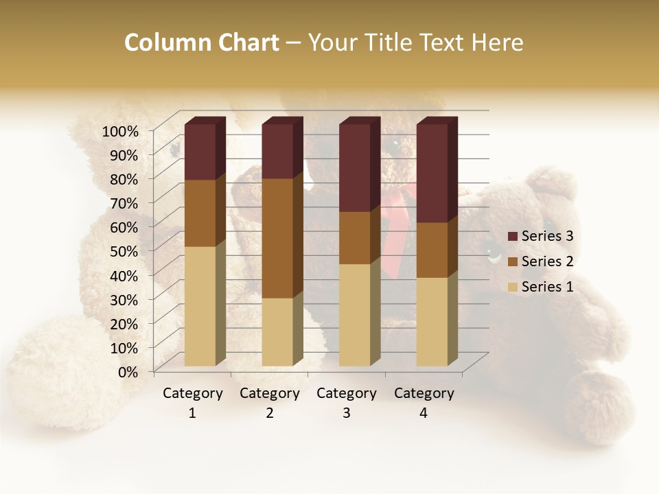 Small Fluffy Childhood PowerPoint Template