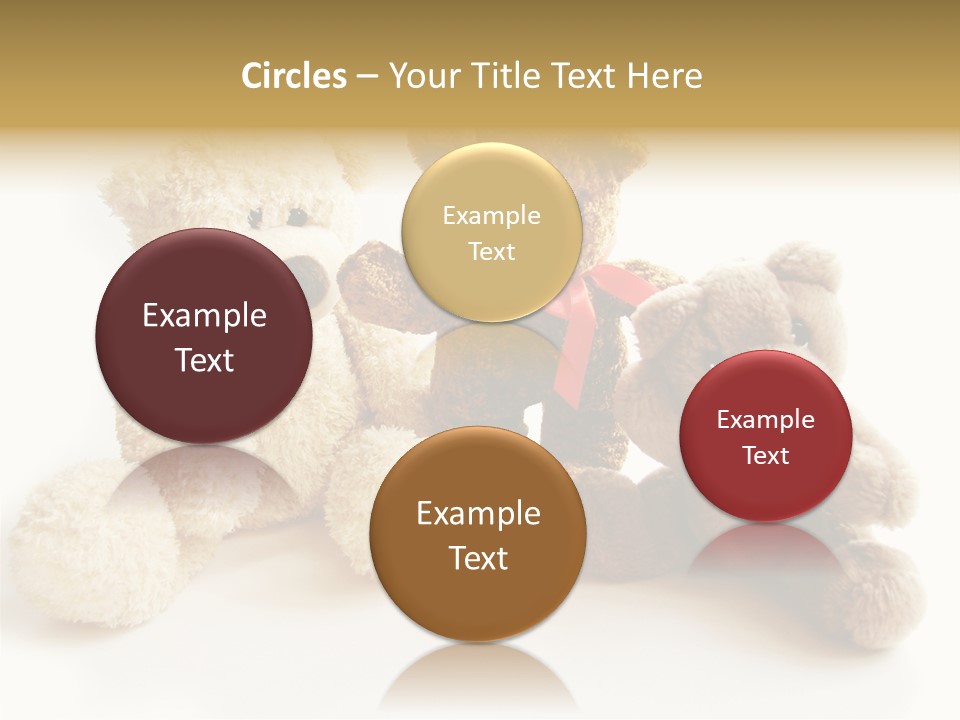 Small Fluffy Childhood PowerPoint Template