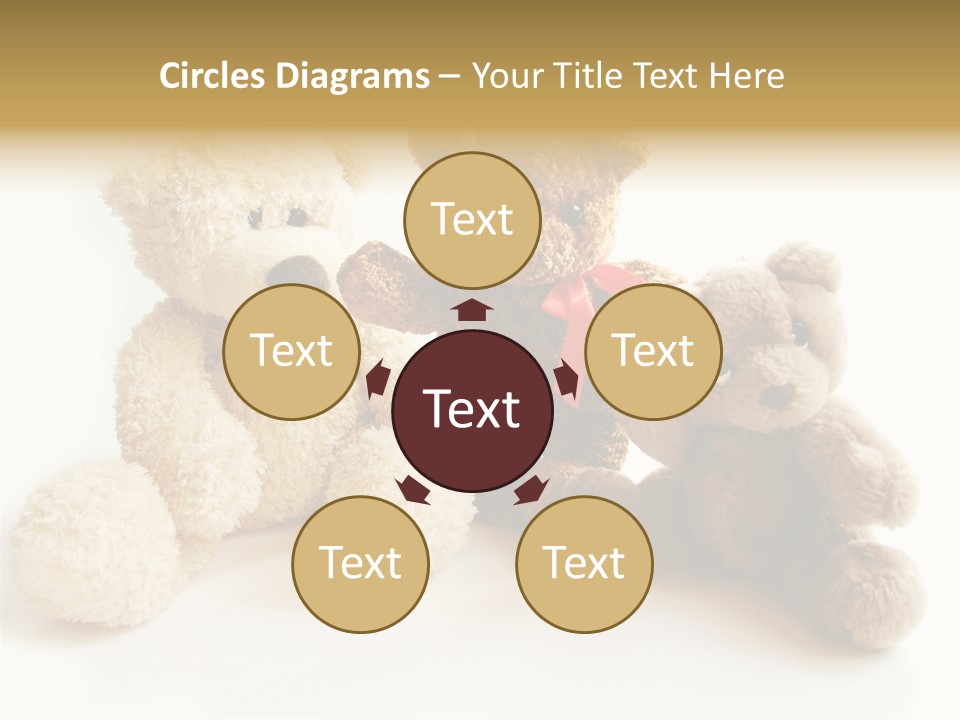 Small Fluffy Childhood PowerPoint Template