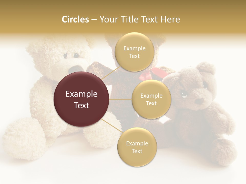 Small Fluffy Childhood PowerPoint Template