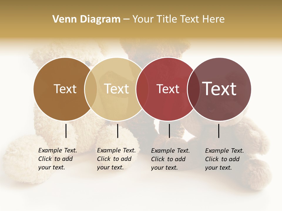 Small Fluffy Childhood PowerPoint Template