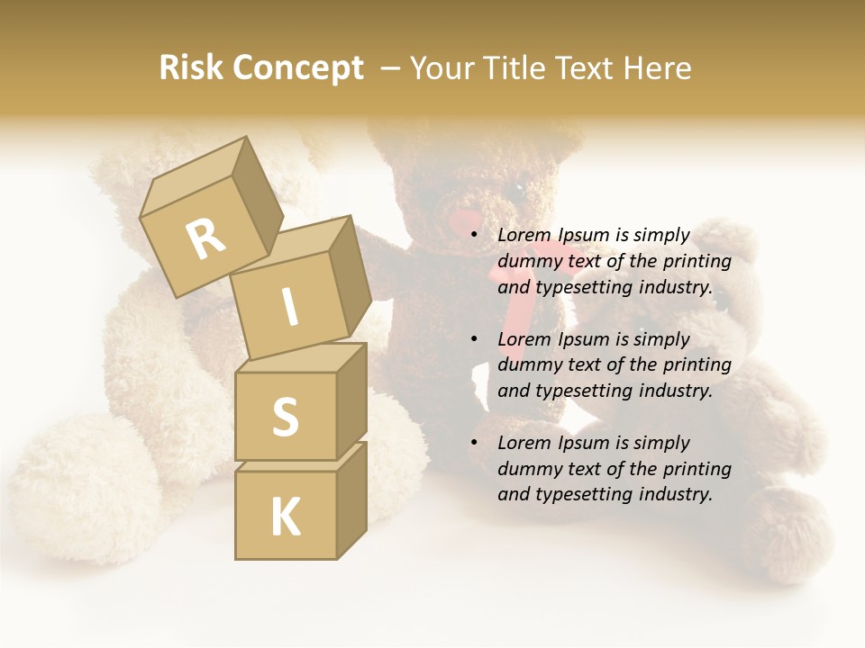 Small Fluffy Childhood PowerPoint Template