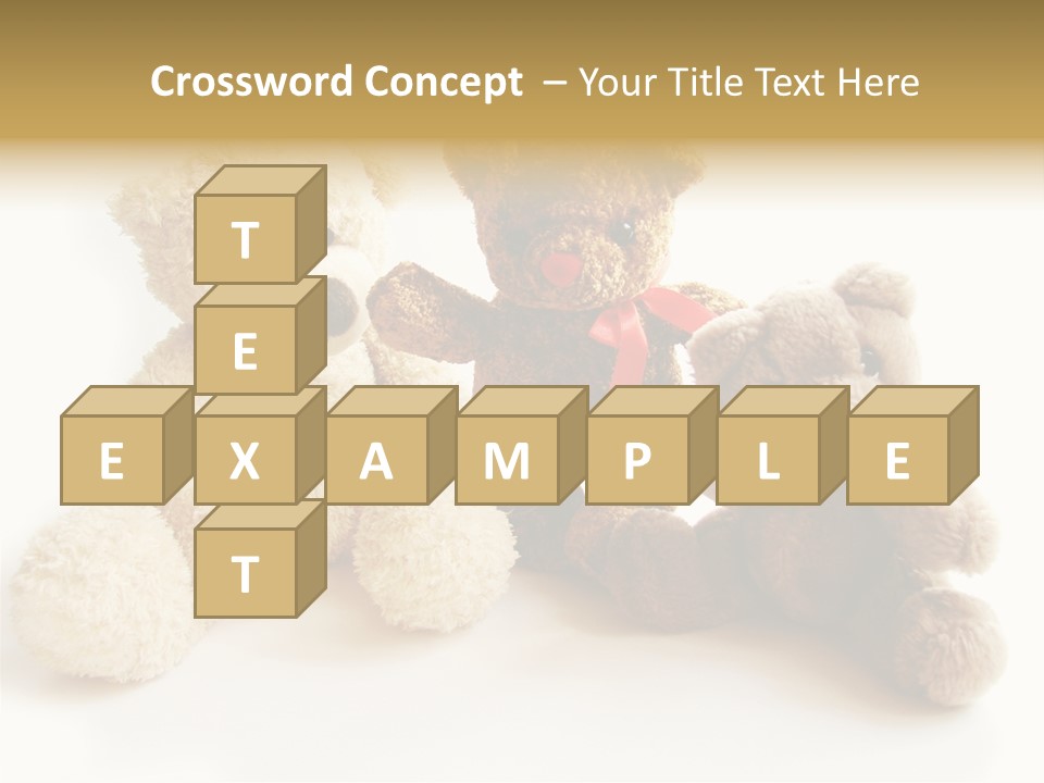 Small Fluffy Childhood PowerPoint Template