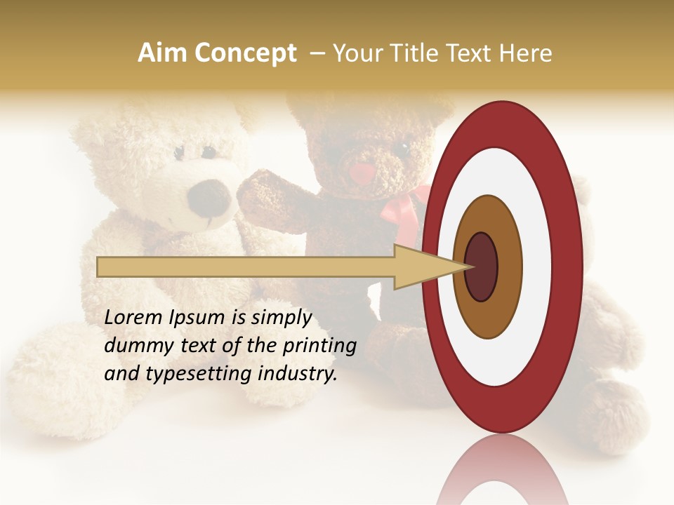 Small Fluffy Childhood PowerPoint Template