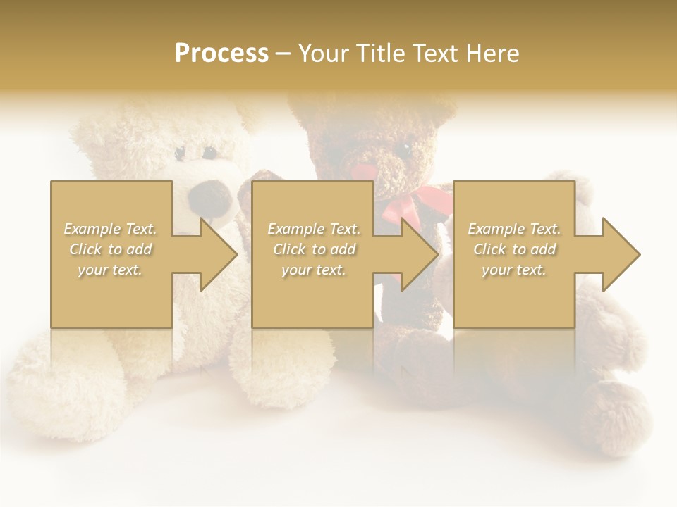 Small Fluffy Childhood PowerPoint Template