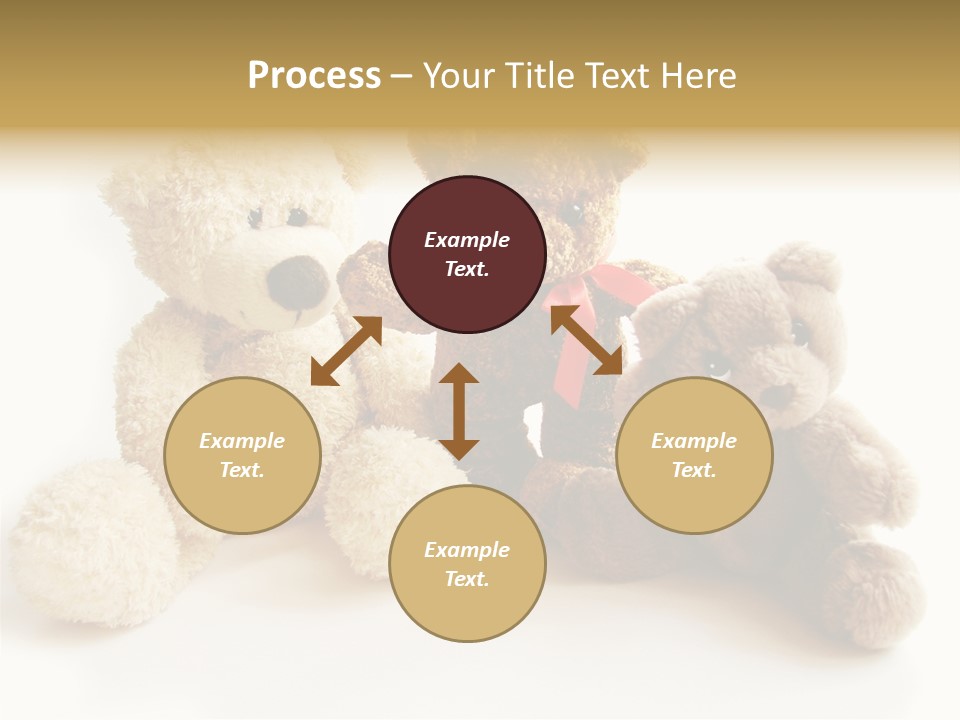 Small Fluffy Childhood PowerPoint Template