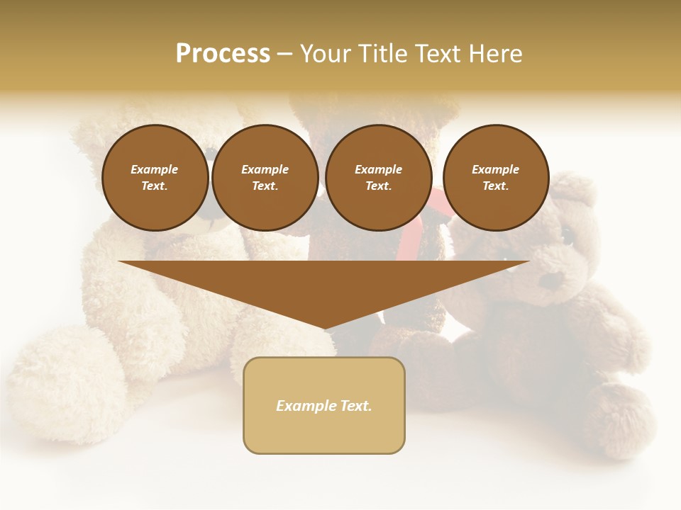 Small Fluffy Childhood PowerPoint Template