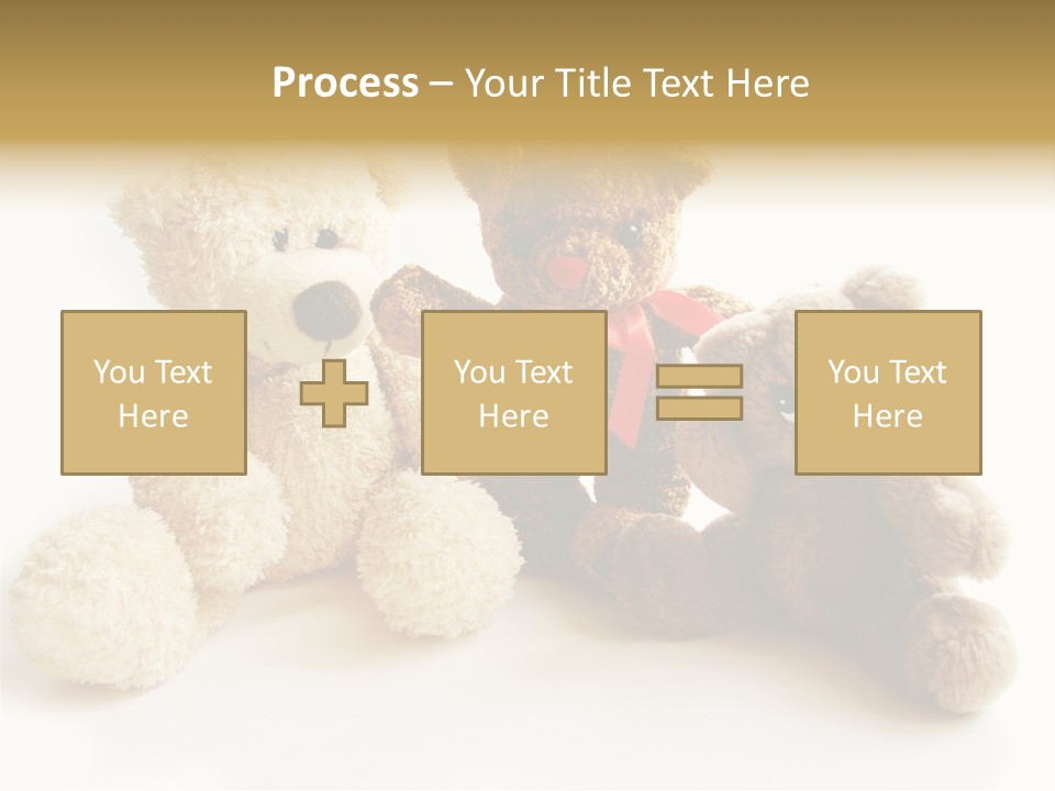 Small Fluffy Childhood PowerPoint Template