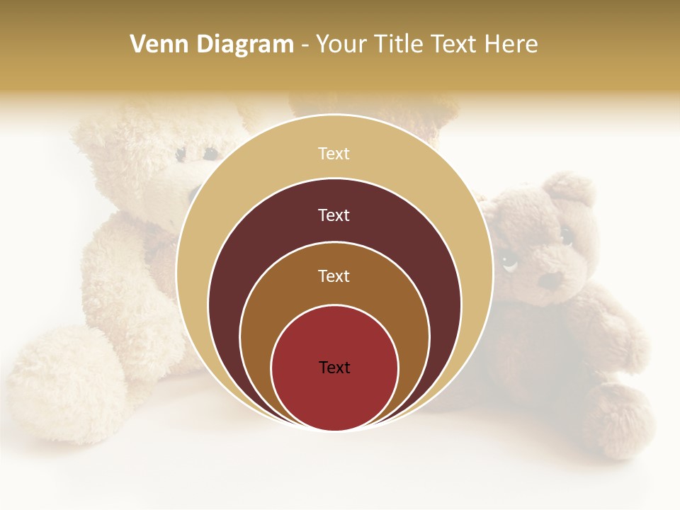 Small Fluffy Childhood PowerPoint Template