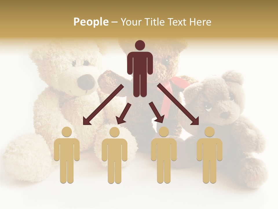 Small Fluffy Childhood PowerPoint Template