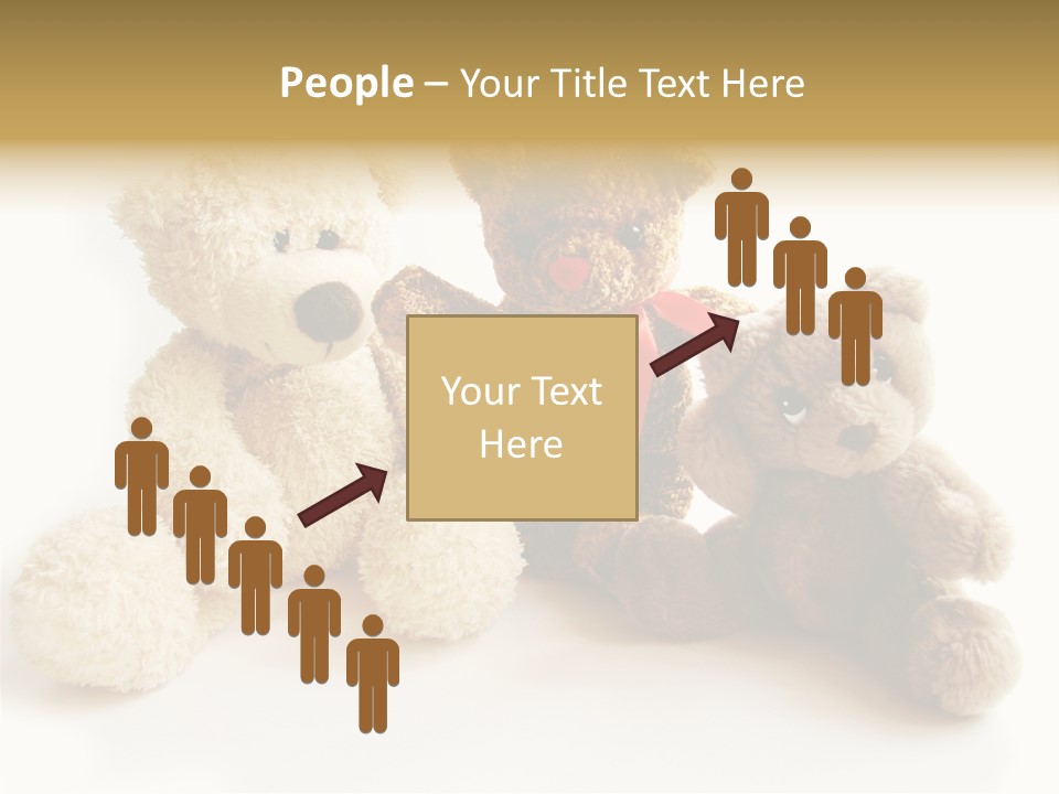 Small Fluffy Childhood PowerPoint Template