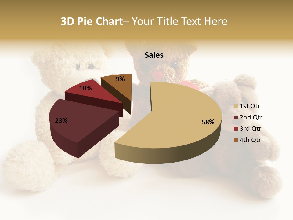 Small Fluffy Childhood PowerPoint Template