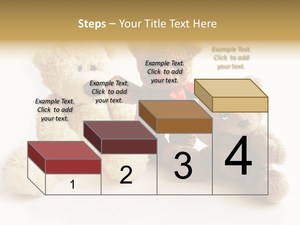Small Fluffy Childhood PowerPoint Template