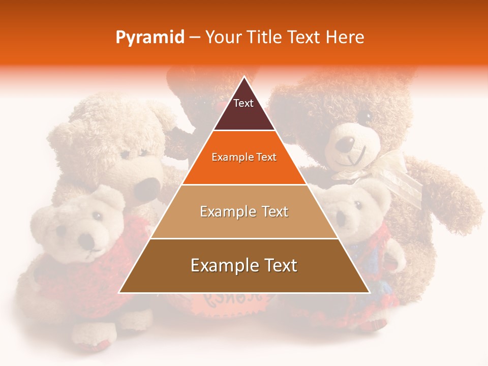 Jar Teddy Bear Honey PowerPoint Template