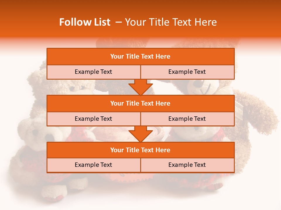 Jar Teddy Bear Honey PowerPoint Template