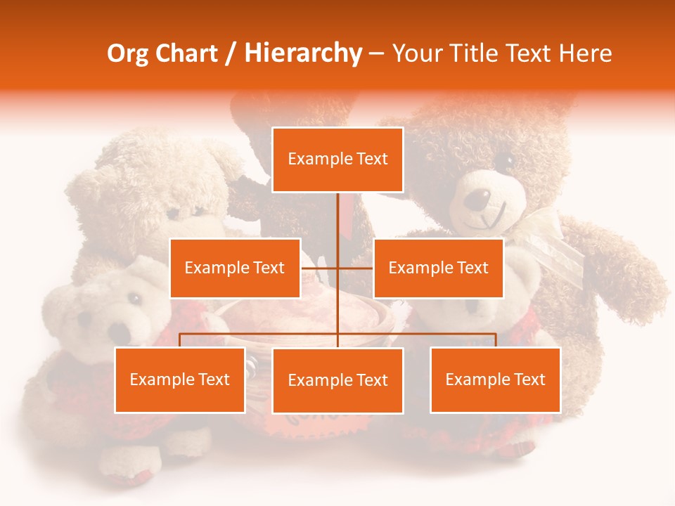 Jar Teddy Bear Honey PowerPoint Template