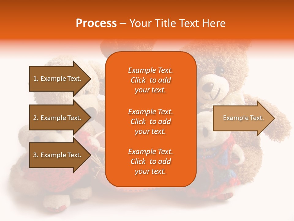 Jar Teddy Bear Honey PowerPoint Template