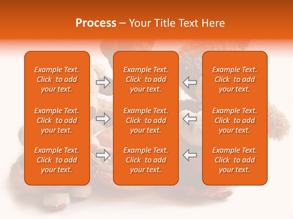 Jar Teddy Bear Honey PowerPoint Template