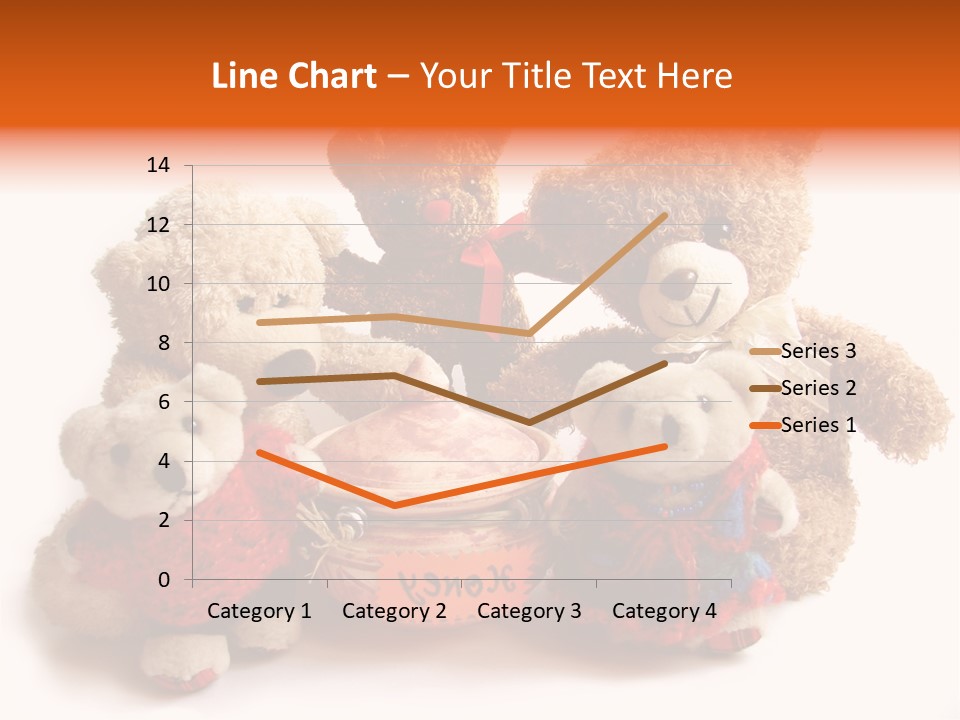 Jar Teddy Bear Honey PowerPoint Template