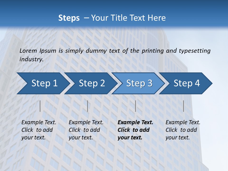 Height Structure Window PowerPoint Template