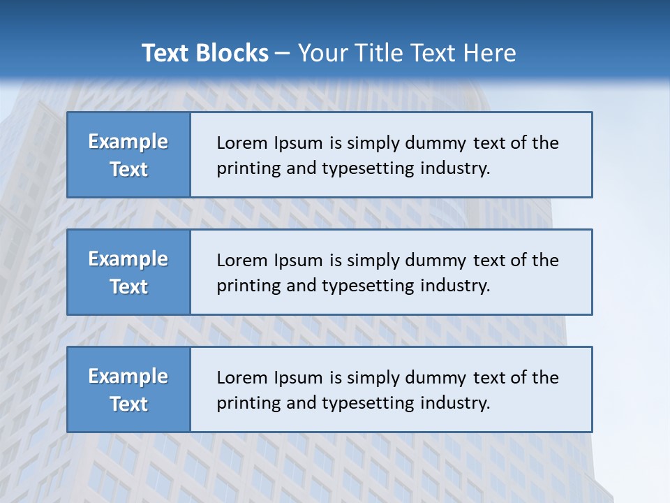 Height Structure Window PowerPoint Template