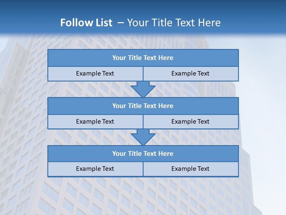 Height Structure Window PowerPoint Template