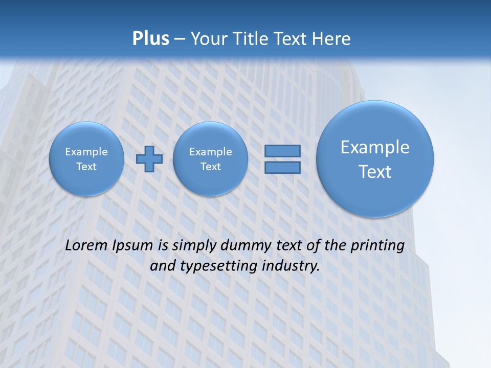 Height Structure Window PowerPoint Template