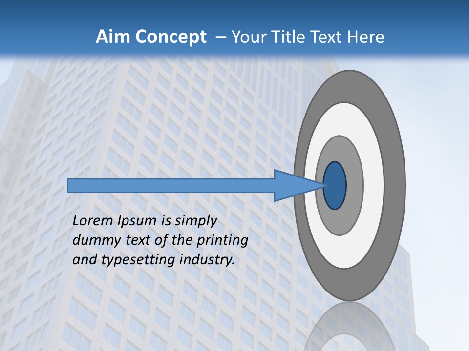 Height Structure Window PowerPoint Template