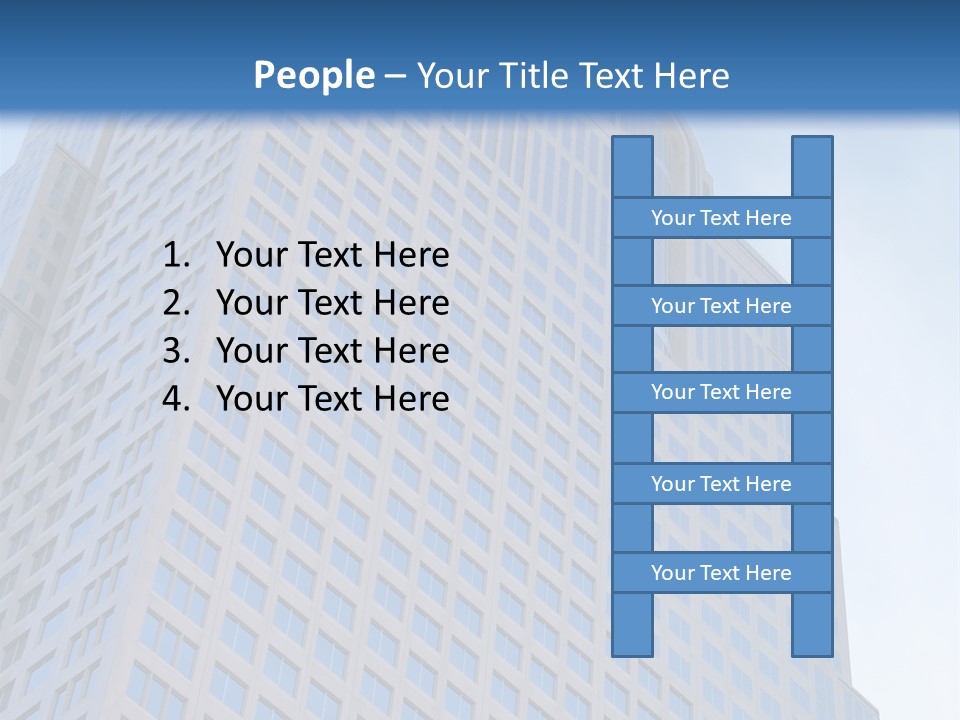 Height Structure Window PowerPoint Template