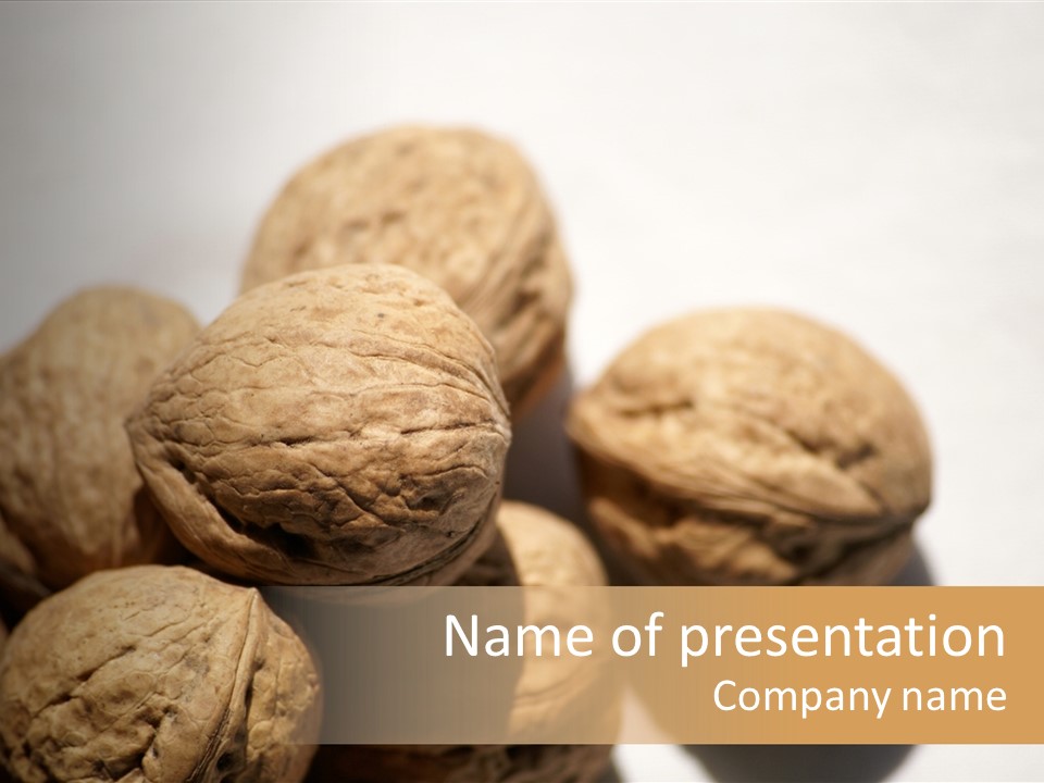 Nature Nut Exposed PowerPoint Template