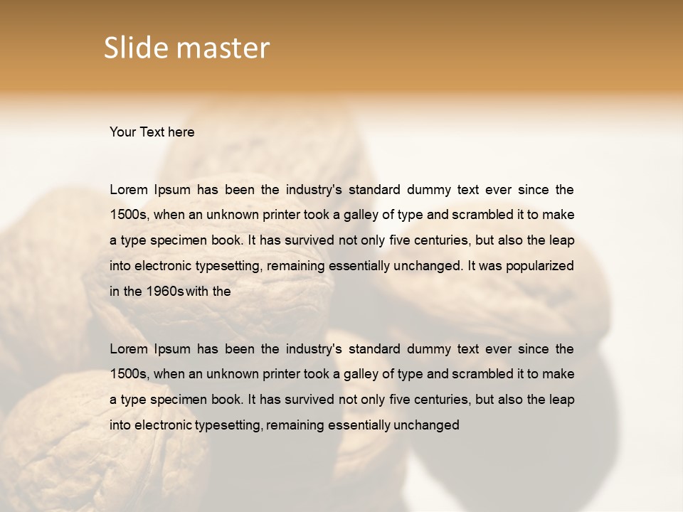 Nature Nut Exposed PowerPoint Template