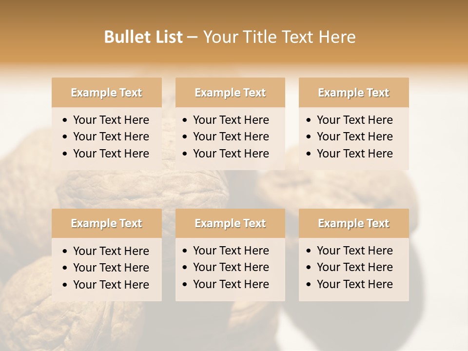Nature Nut Exposed PowerPoint Template
