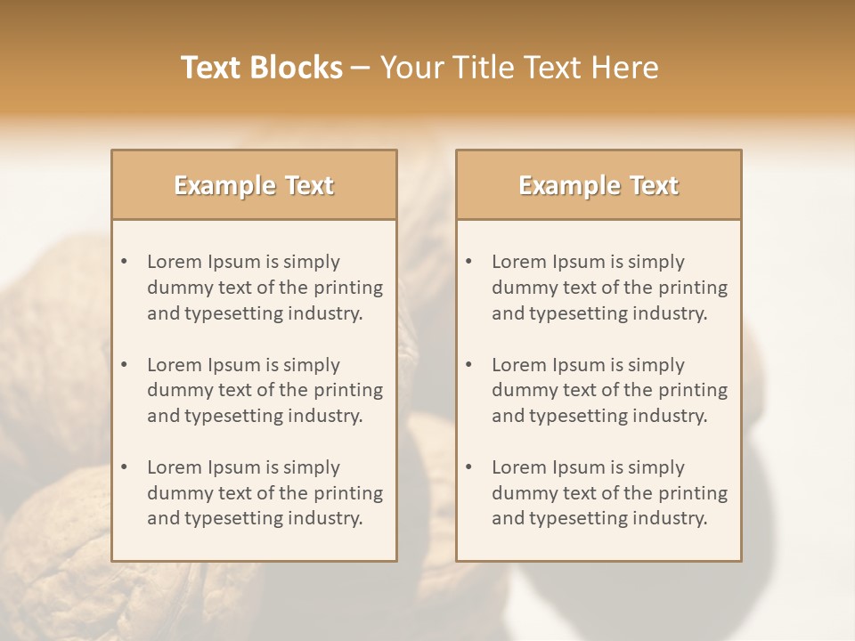 Nature Nut Exposed PowerPoint Template