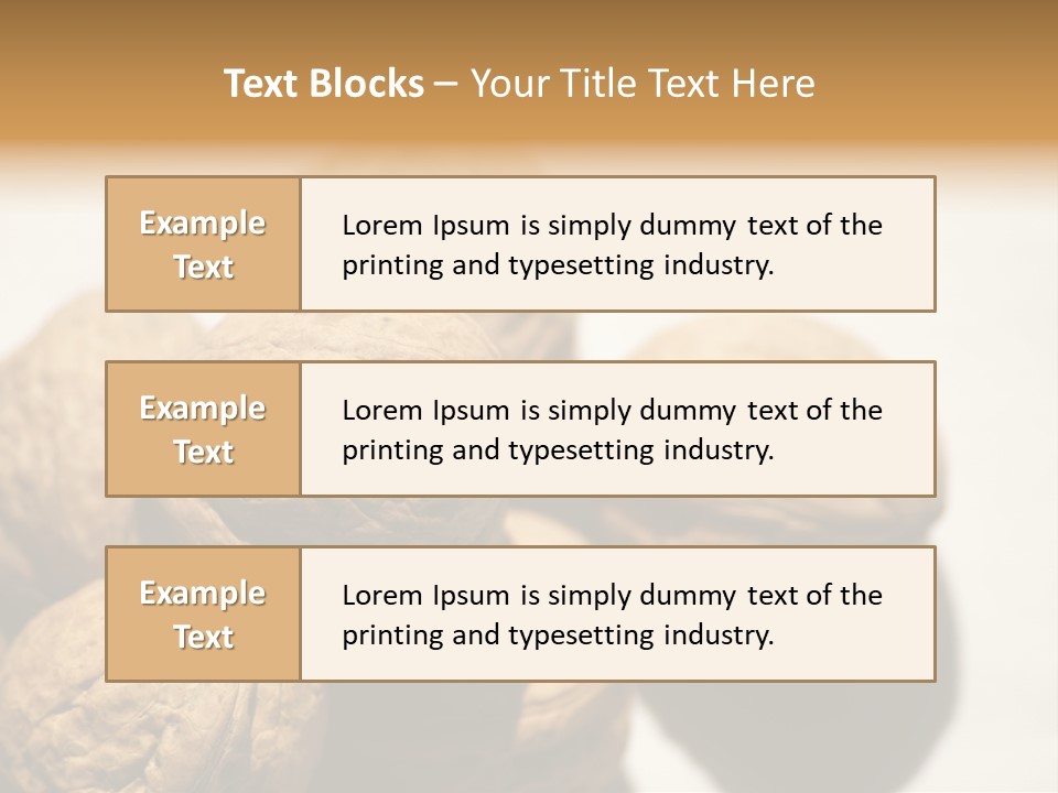 Nature Nut Exposed PowerPoint Template