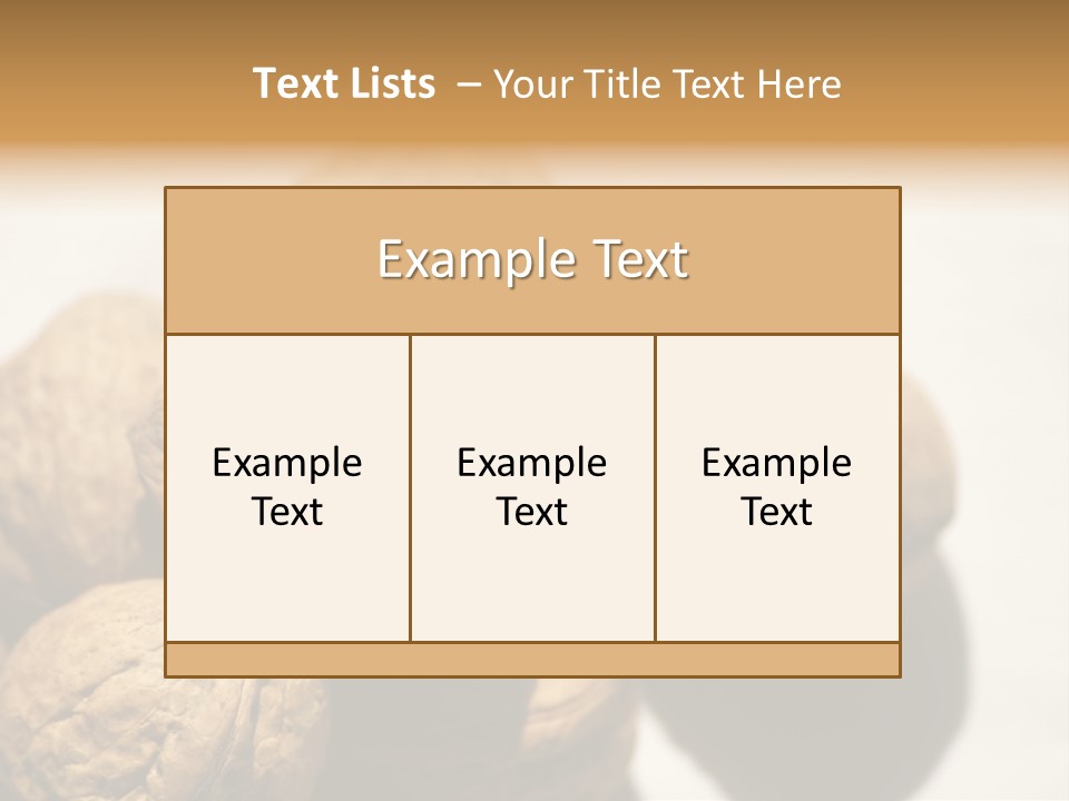 Nature Nut Exposed PowerPoint Template