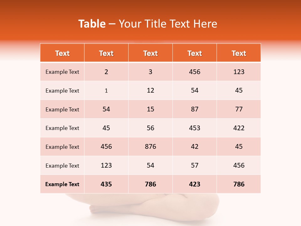 Food Juice Garnish PowerPoint Template