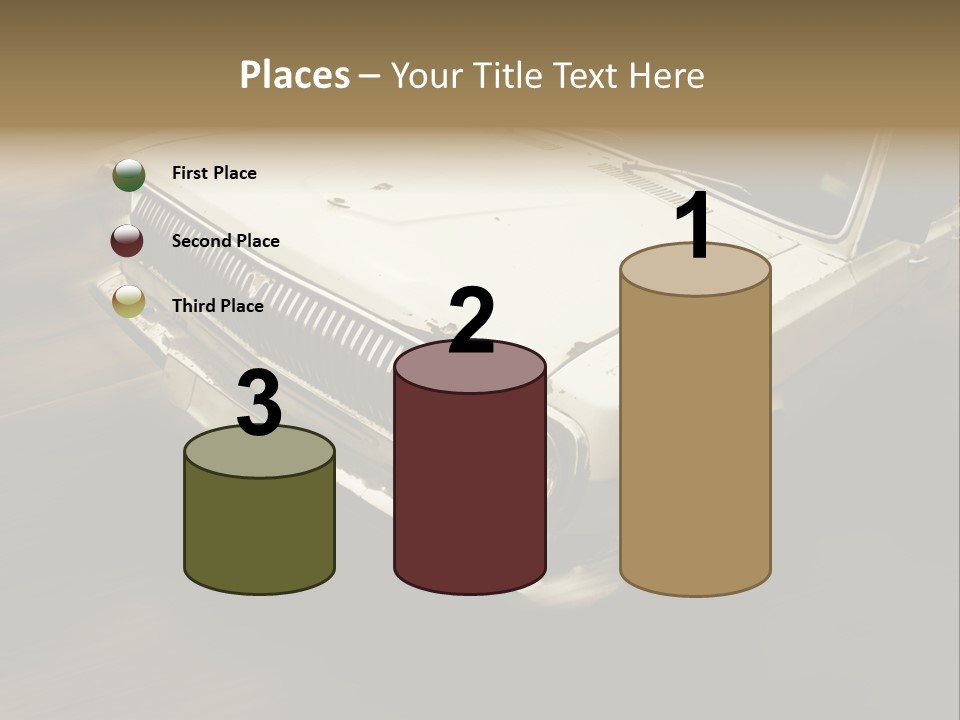 Road City Car PowerPoint Template