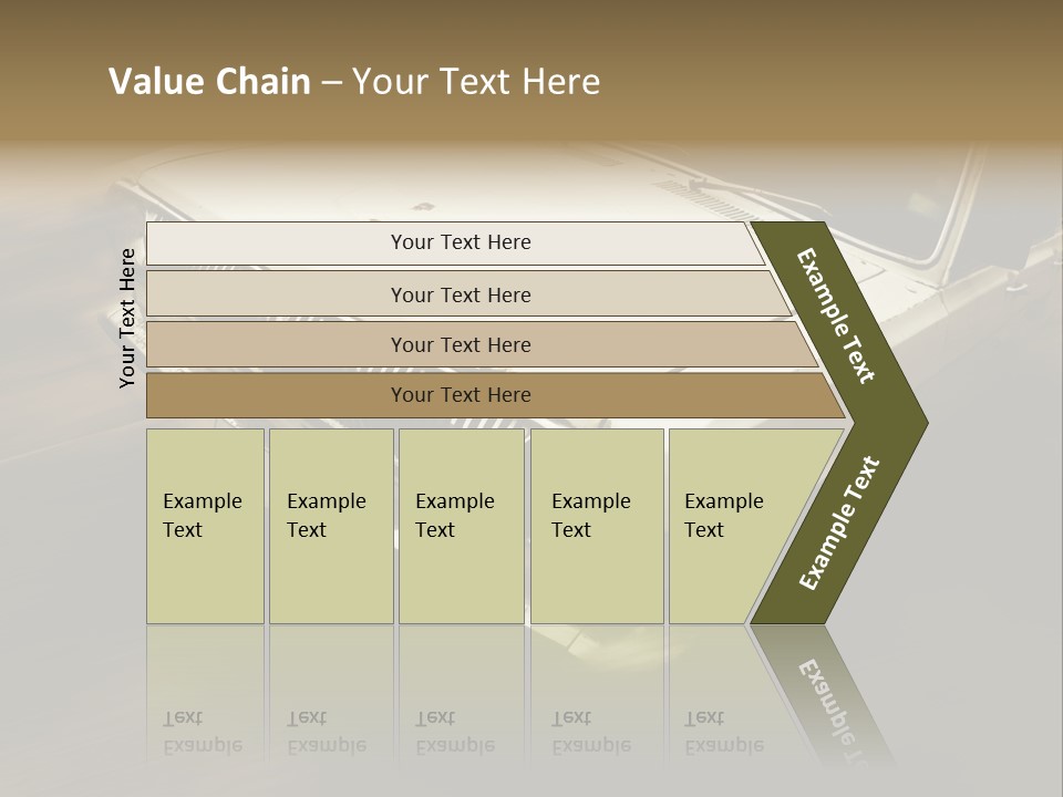 Road City Car PowerPoint Template