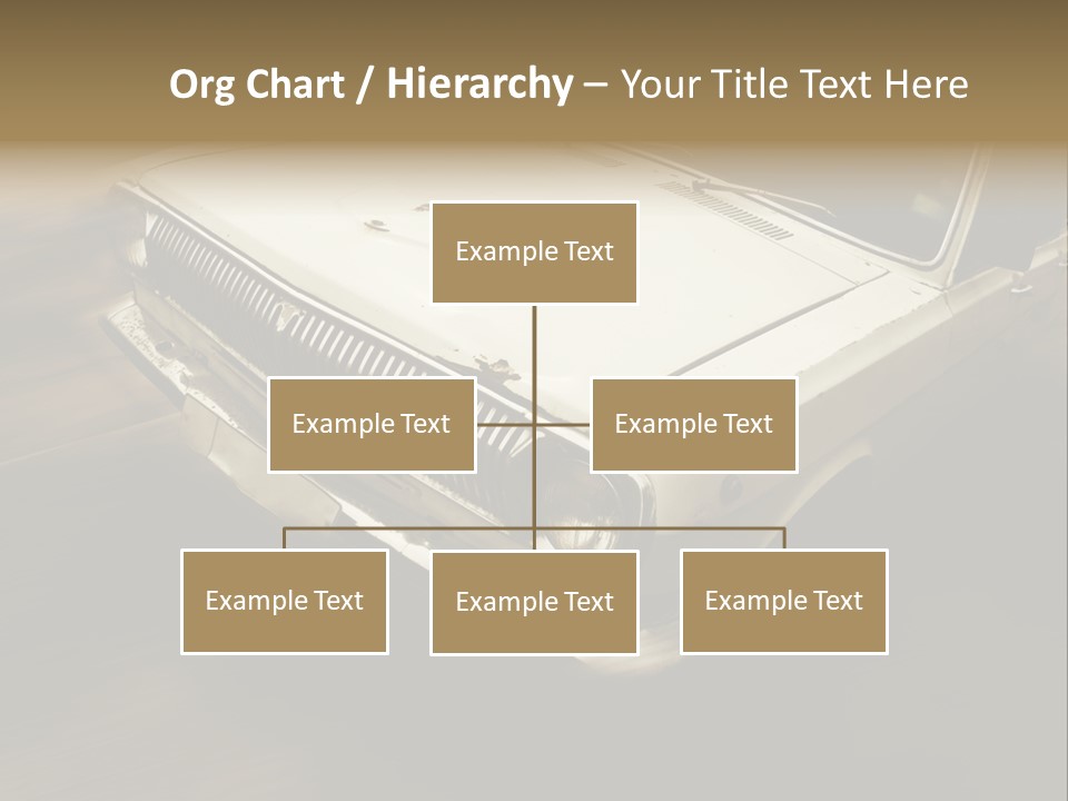 Road City Car PowerPoint Template