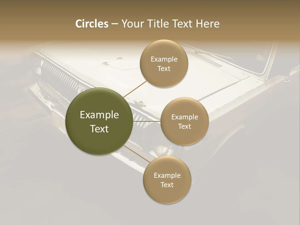 Road City Car PowerPoint Template