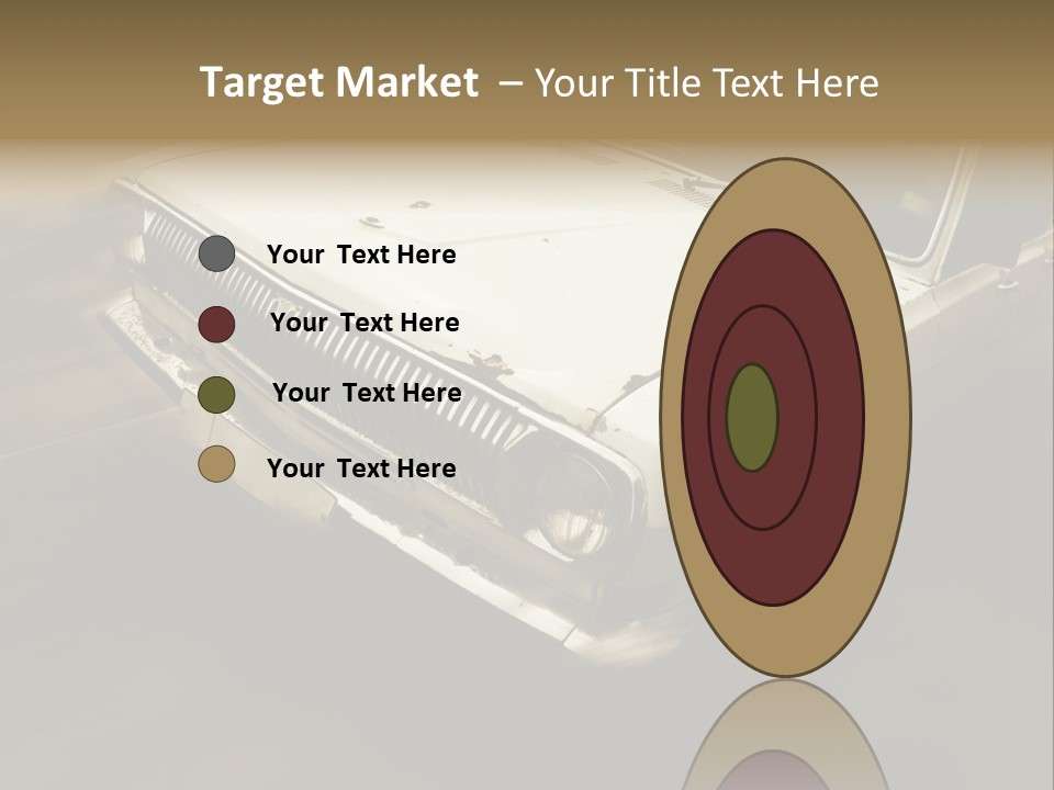 Road City Car PowerPoint Template