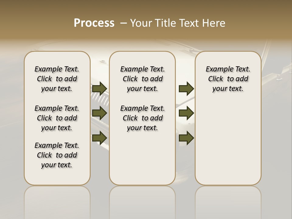 Road City Car PowerPoint Template