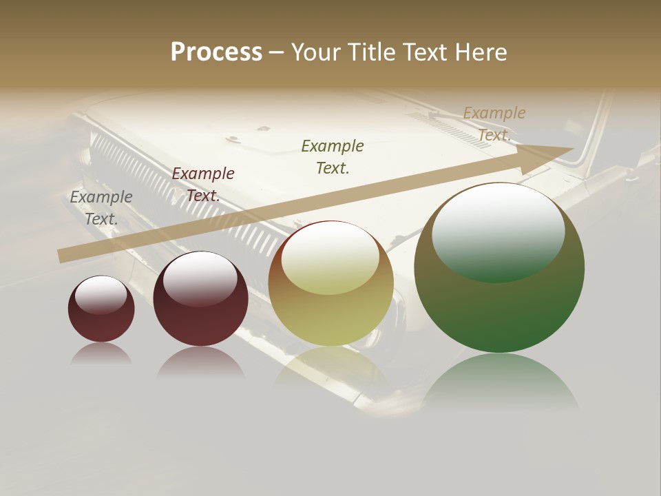 Road City Car PowerPoint Template