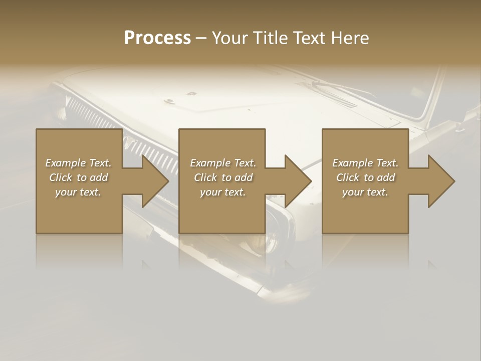 Road City Car PowerPoint Template