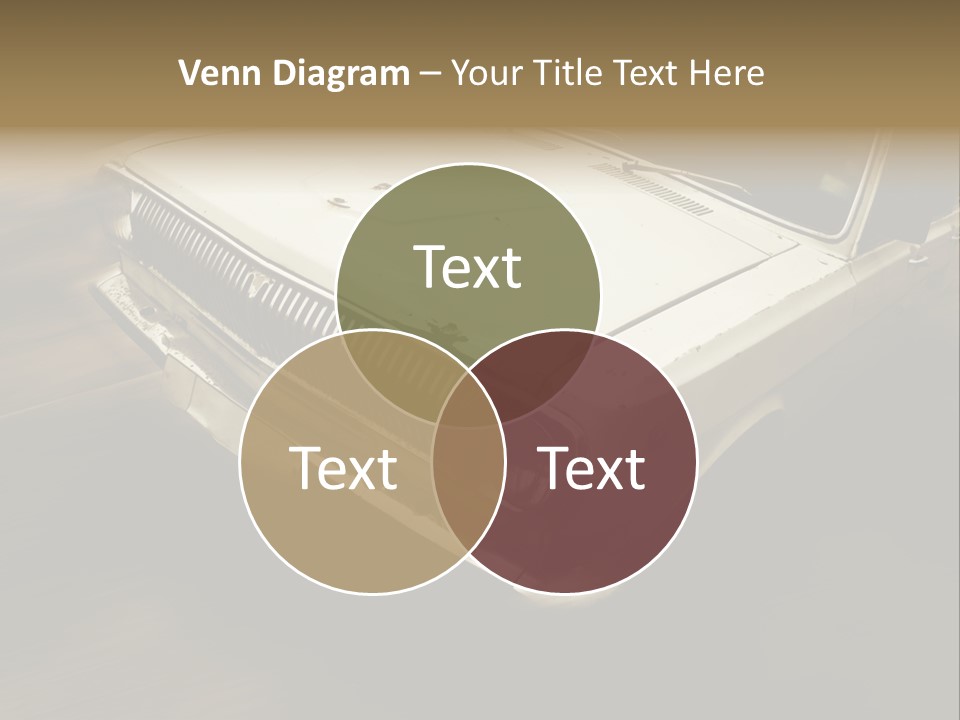 Road City Car PowerPoint Template