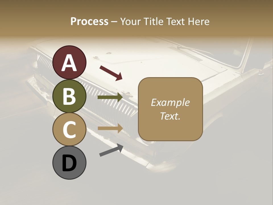 Road City Car PowerPoint Template