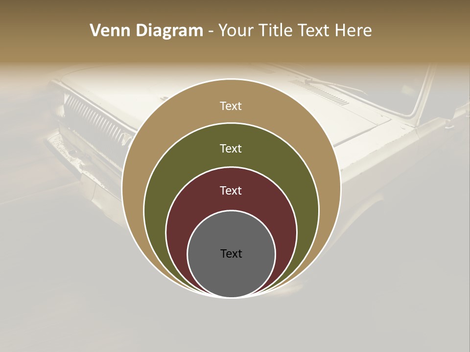 Road City Car PowerPoint Template