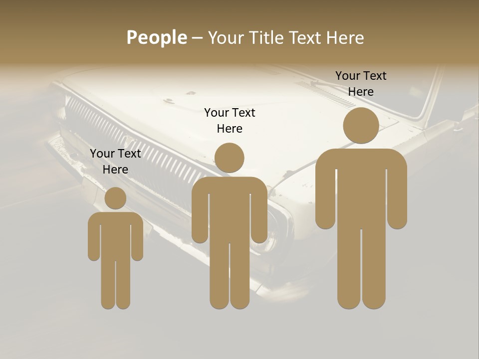 Road City Car PowerPoint Template