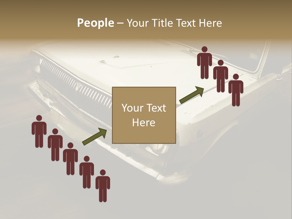 Road City Car PowerPoint Template